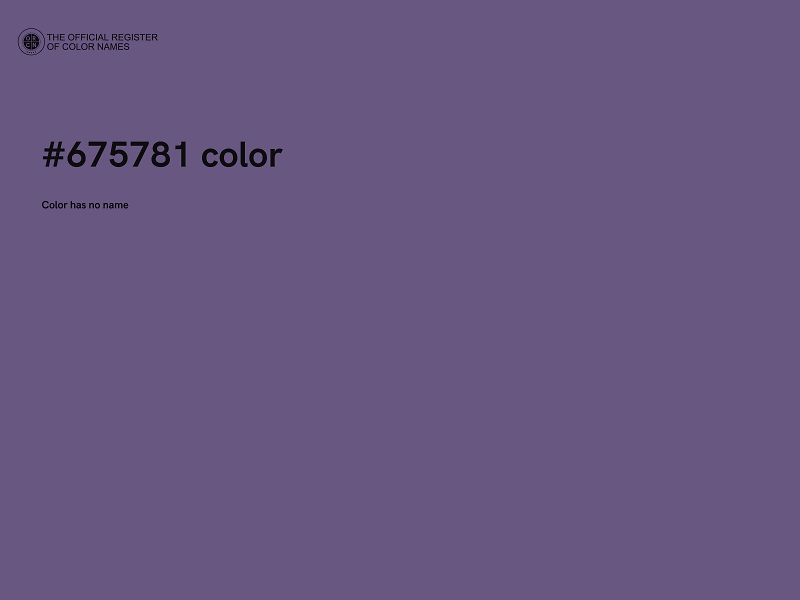#675781 color image