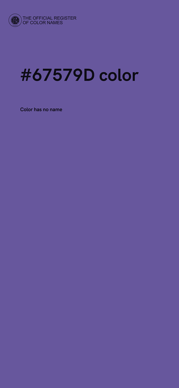 #67579D color image