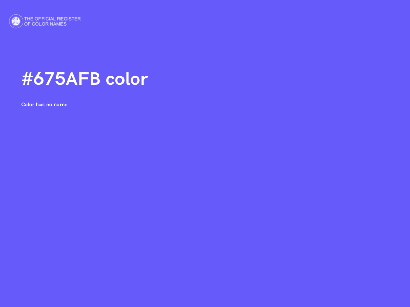 #675AFB color image
