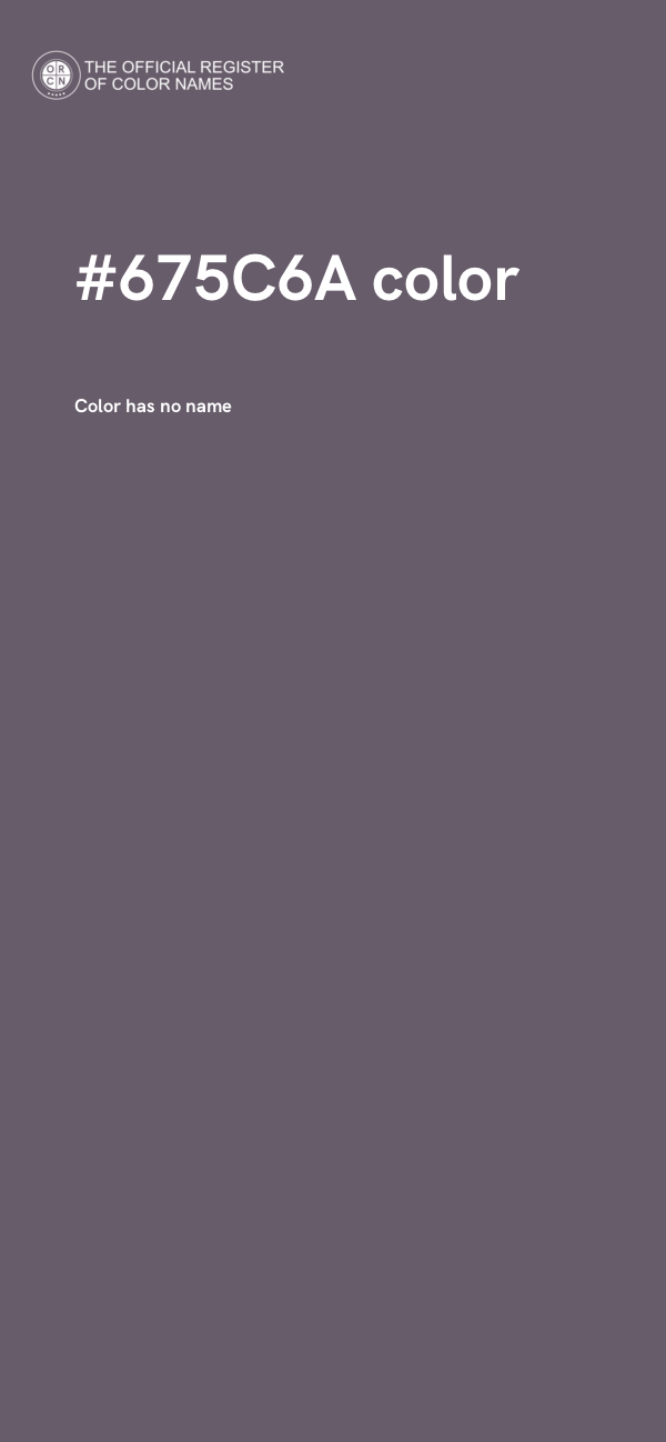 #675C6A color image