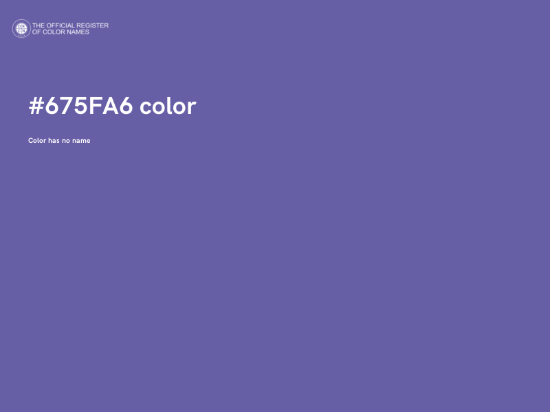#675FA6 color image