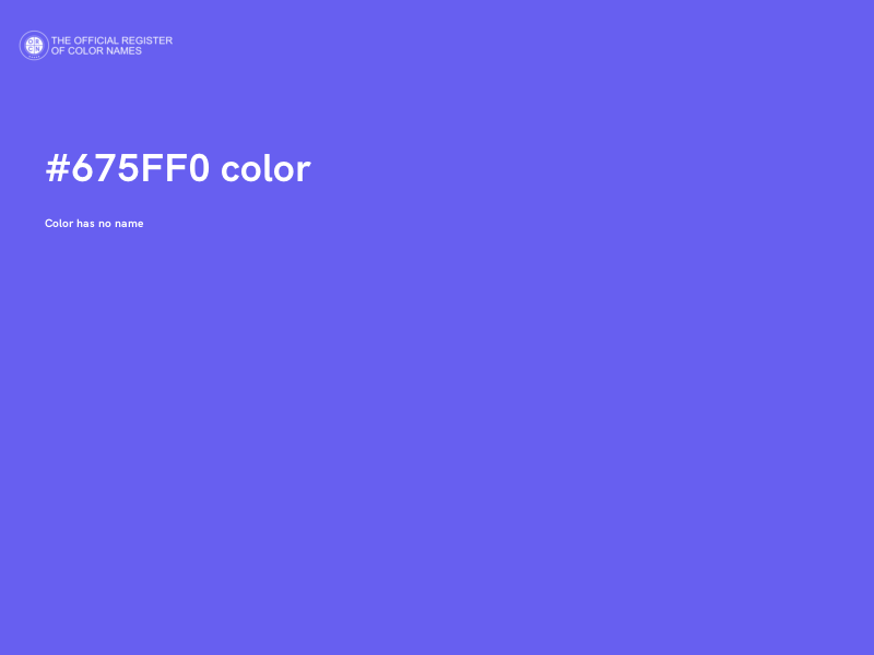 #675FF0 color image