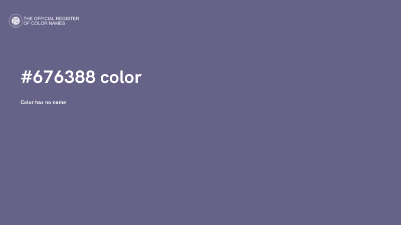 #676388 color image