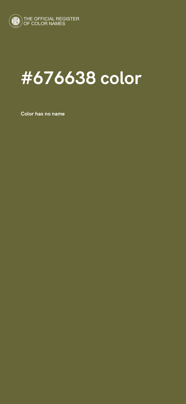#676638 color image