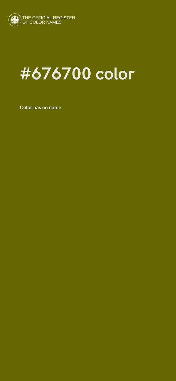 #676700 color image