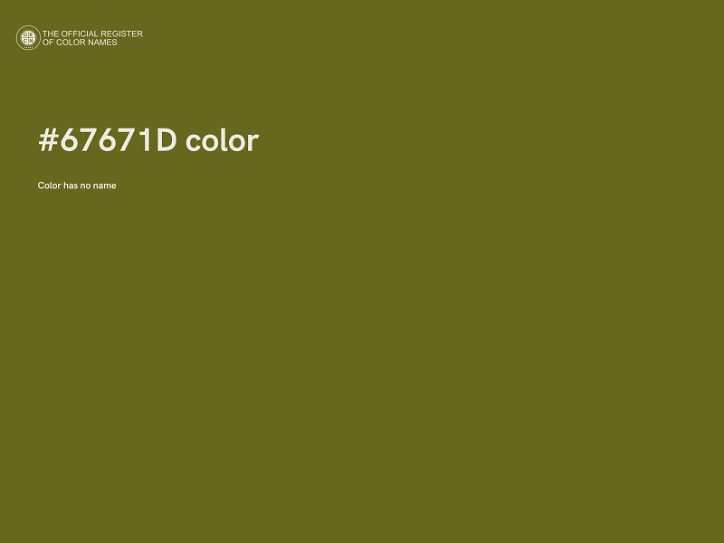 #67671D color image