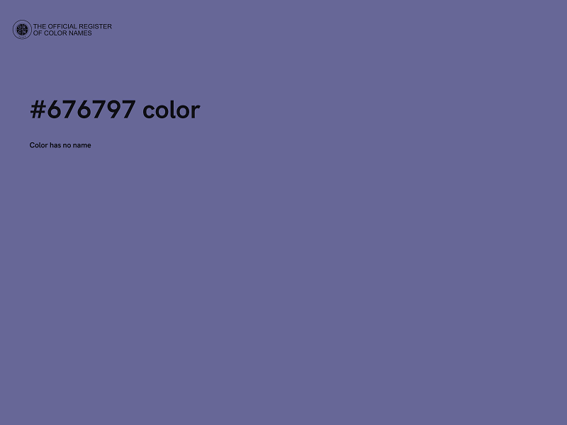 #676797 color image