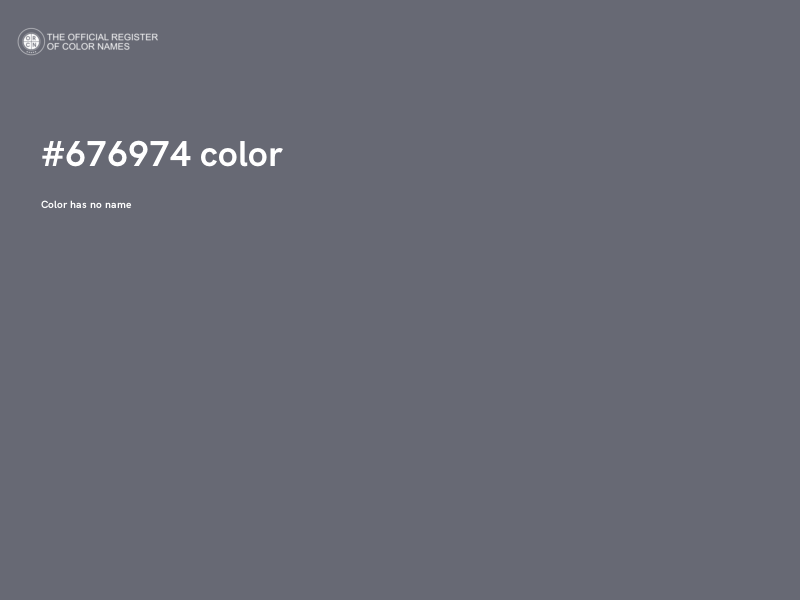 #676974 color image
