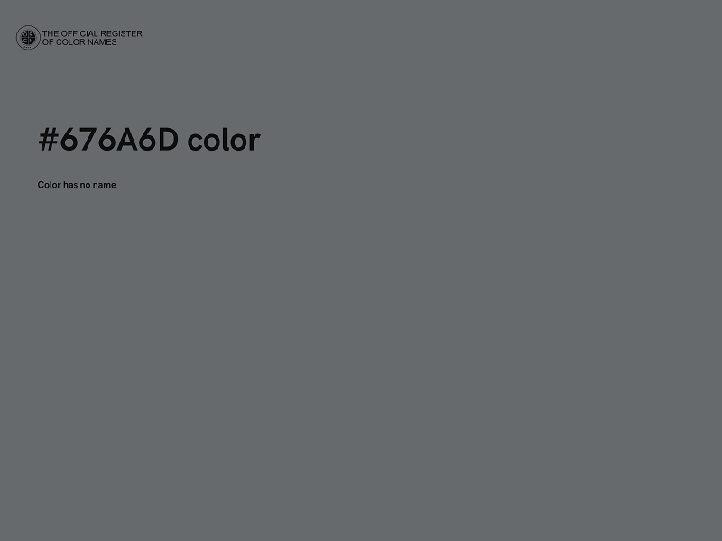 #676A6D color image