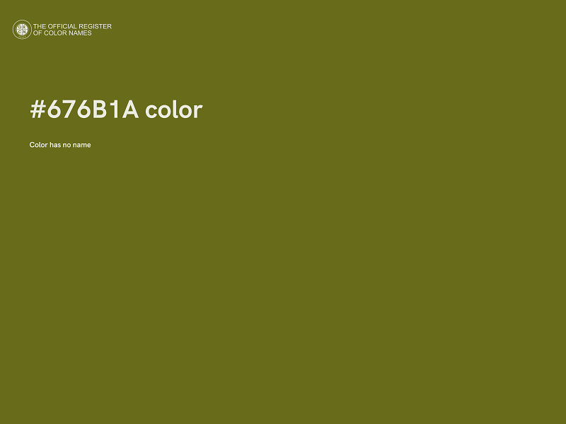 #676B1A color image