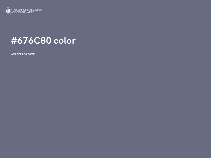 #676C80 color image