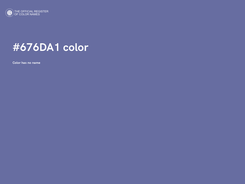 #676DA1 color image