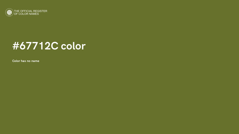 #67712C color image