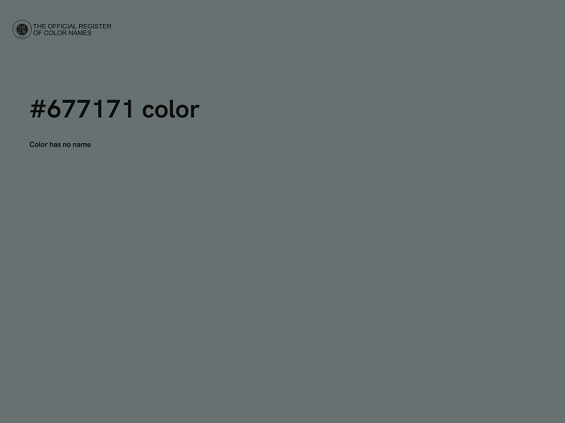 #677171 color image