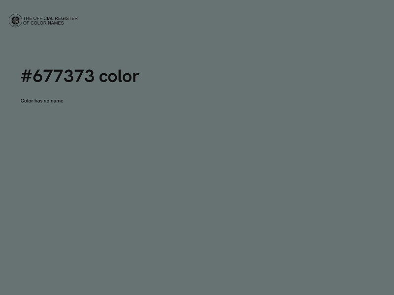 #677373 color image
