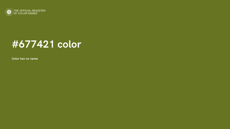 #677421 color image