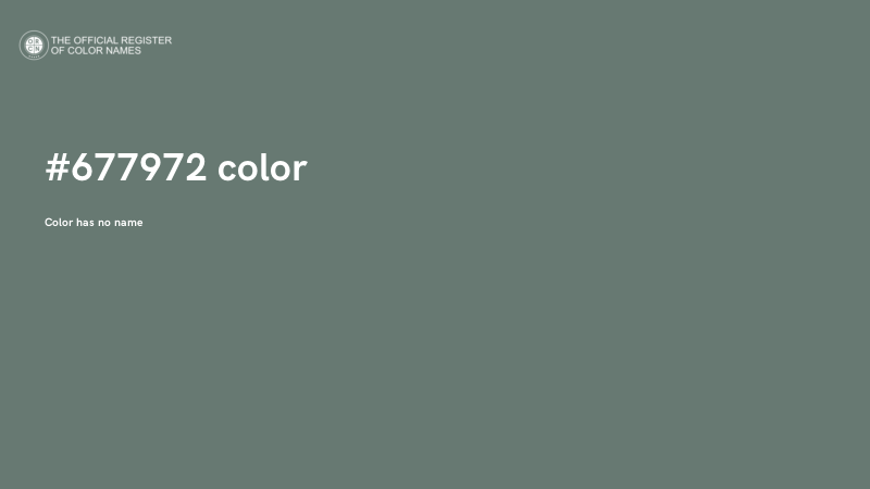 #677972 color image