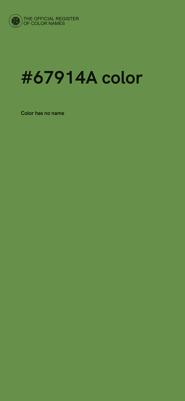 #67914A color image