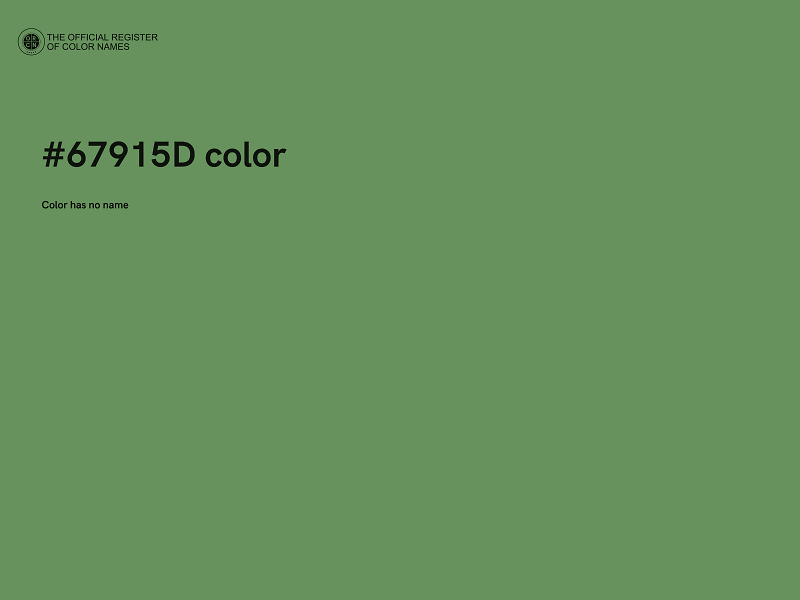 #67915D color image