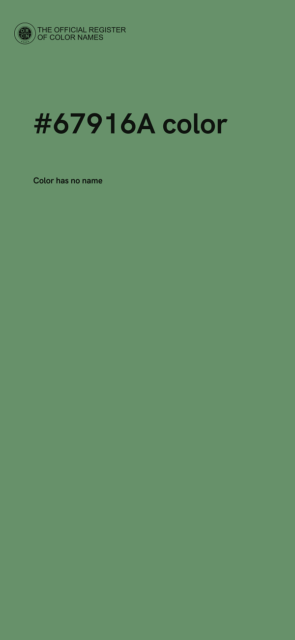 #67916A color image