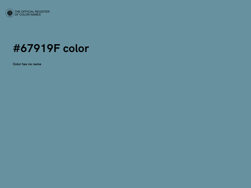 #67919F color image