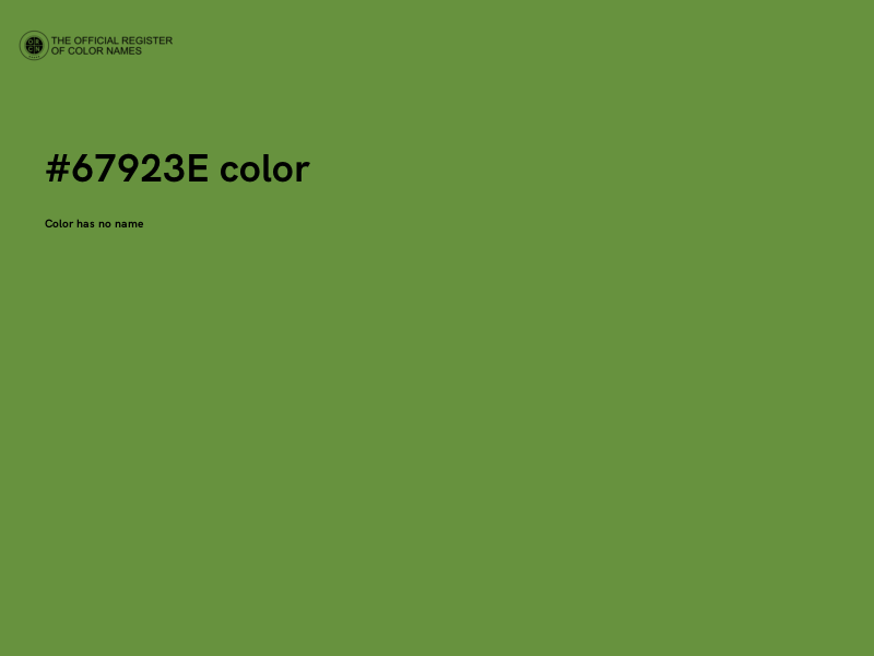 #67923E color image