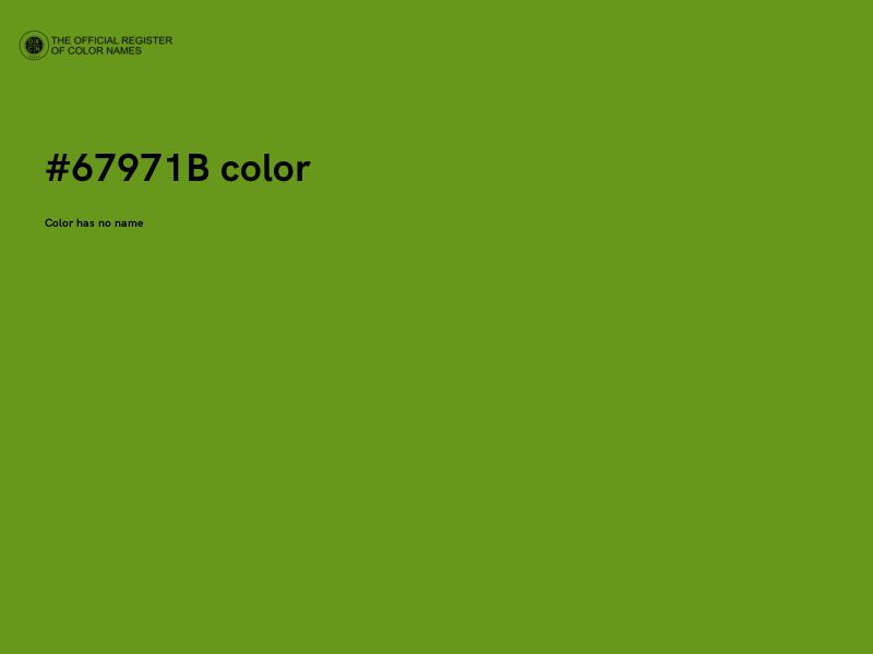 #67971B color image