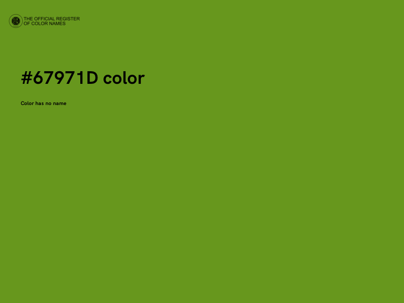 #67971D color image
