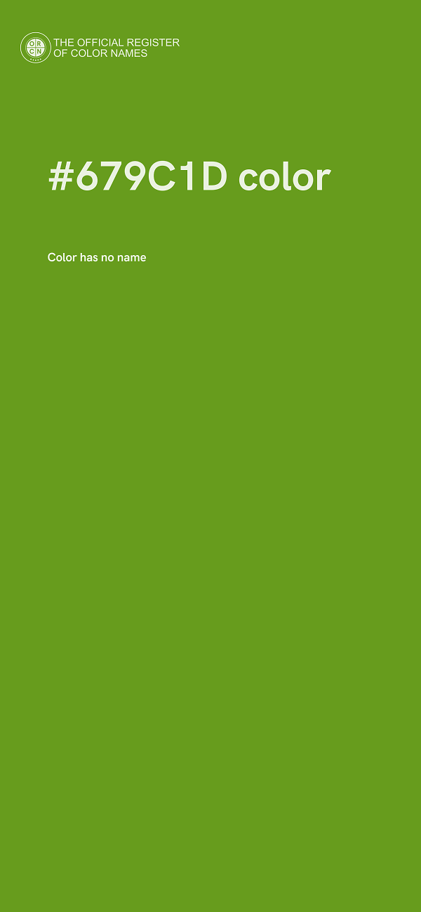 #679C1D color image