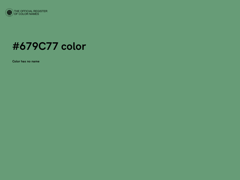 #679C77 color image