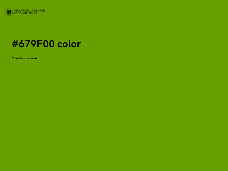 #679F00 color image