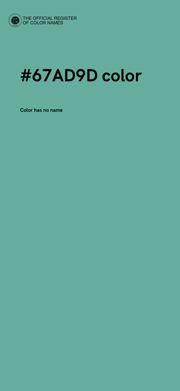 #67AD9D color image