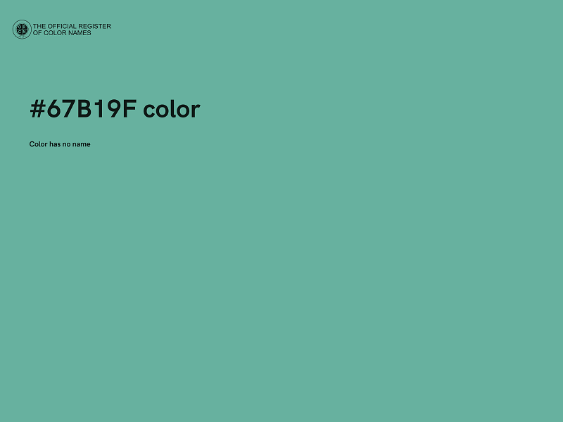 #67B19F color image