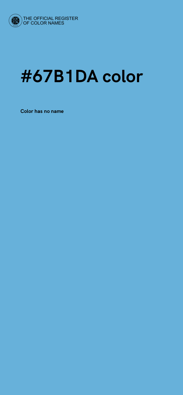 #67B1DA color image