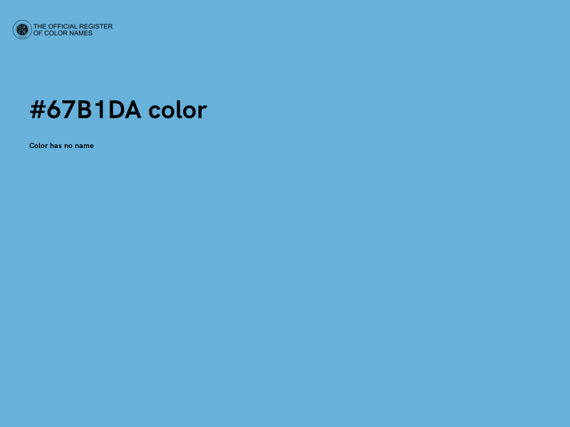 #67B1DA color image