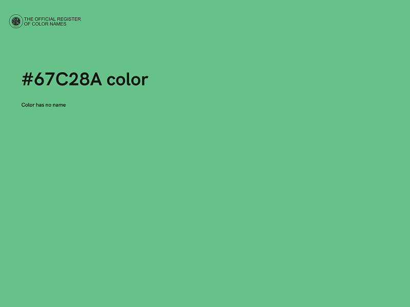 #67C28A color image