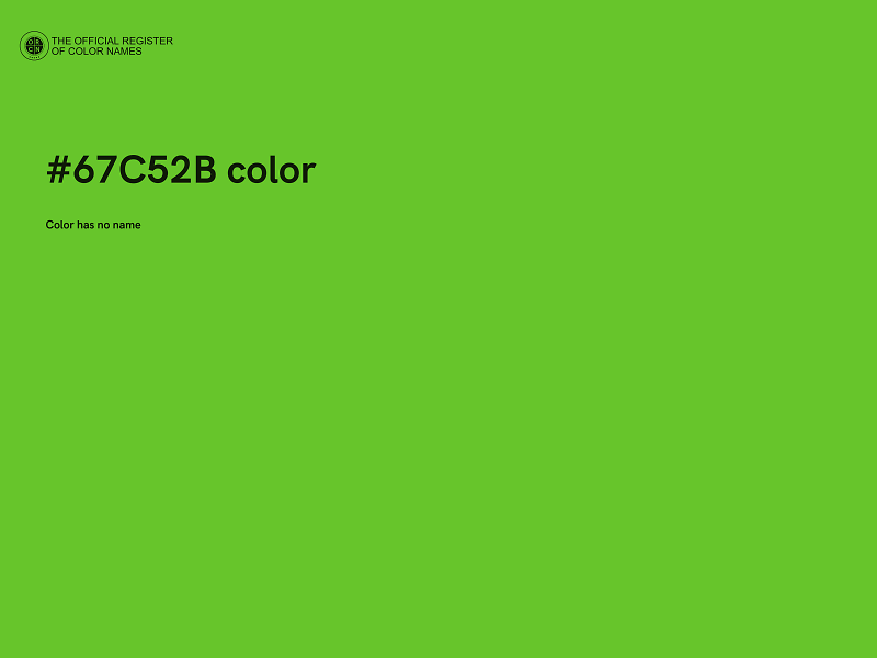 #67C52B color image