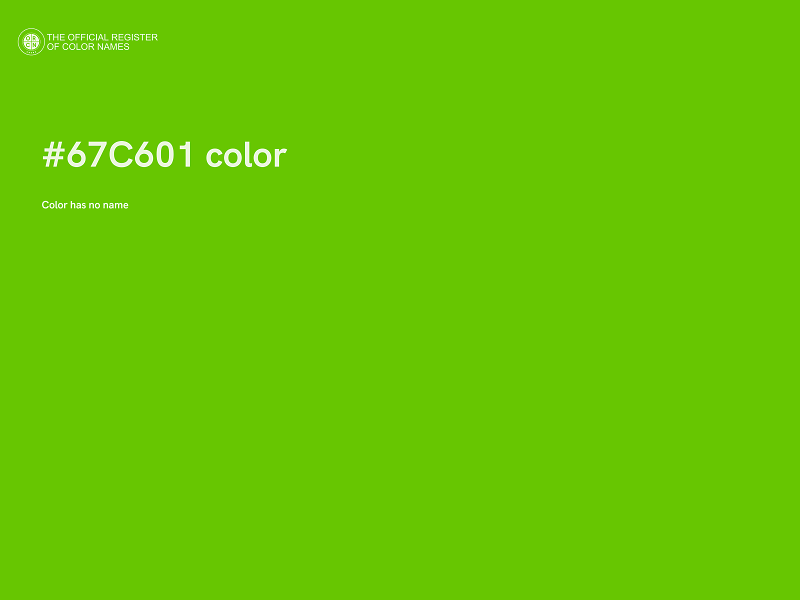 #67C601 color image