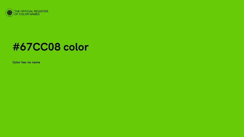 #67CC08 color image