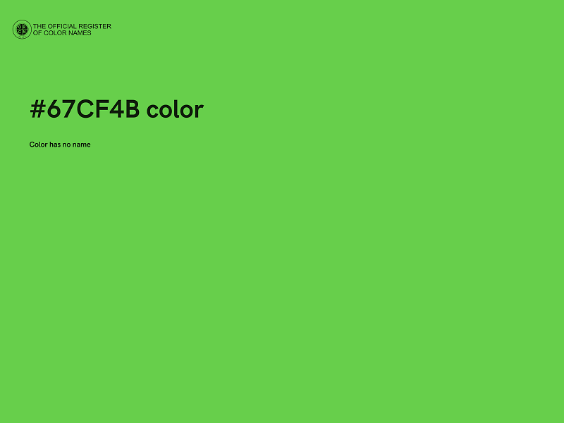 #67CF4B color image