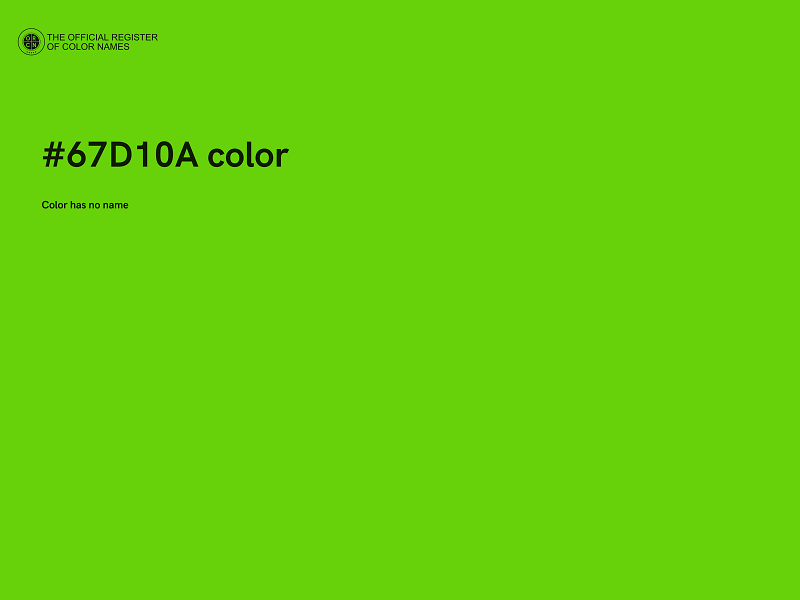 #67D10A color image