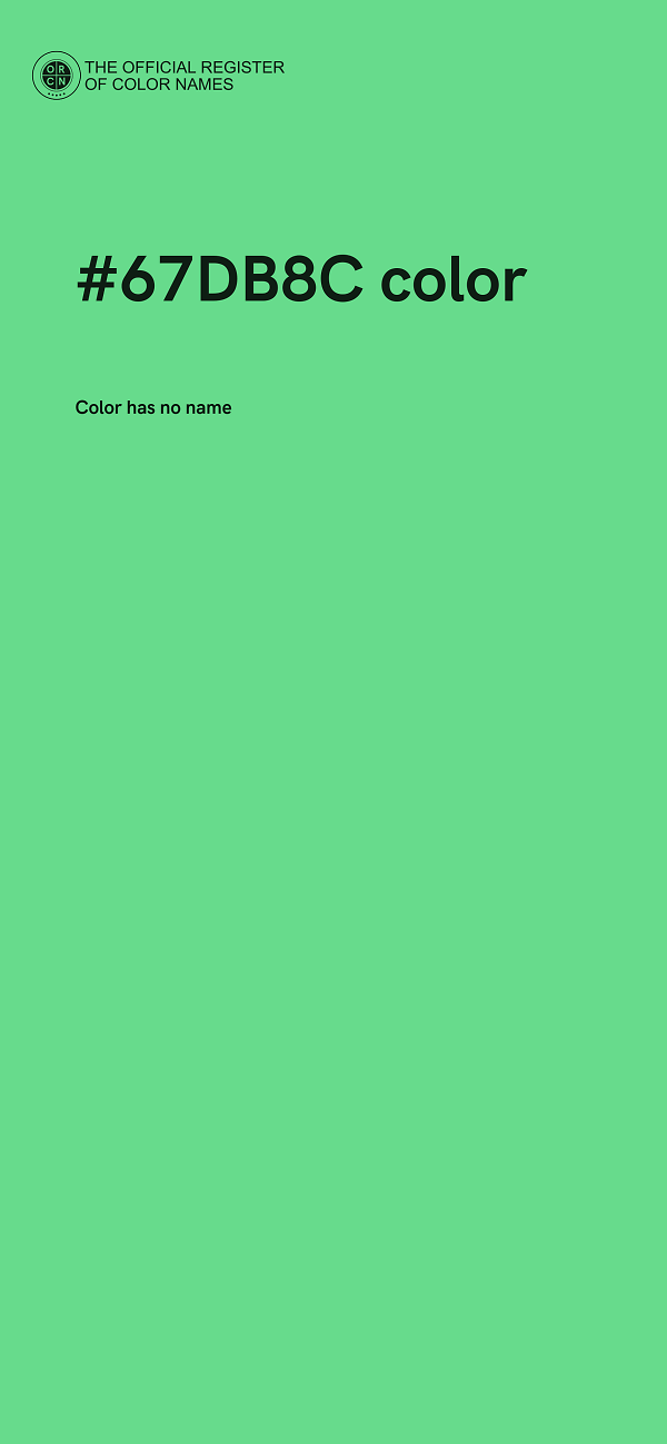 #67DB8C color image