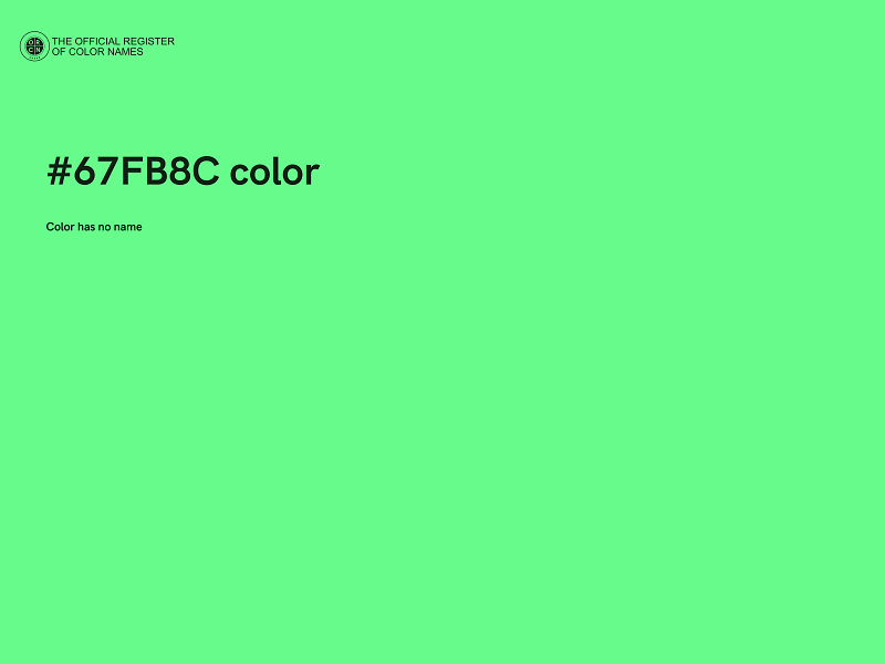 #67FB8C color image