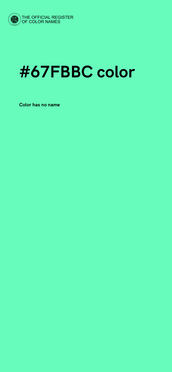 #67FBBC color image