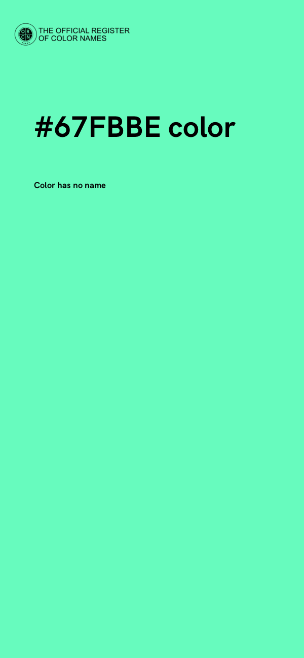 #67FBBE color image