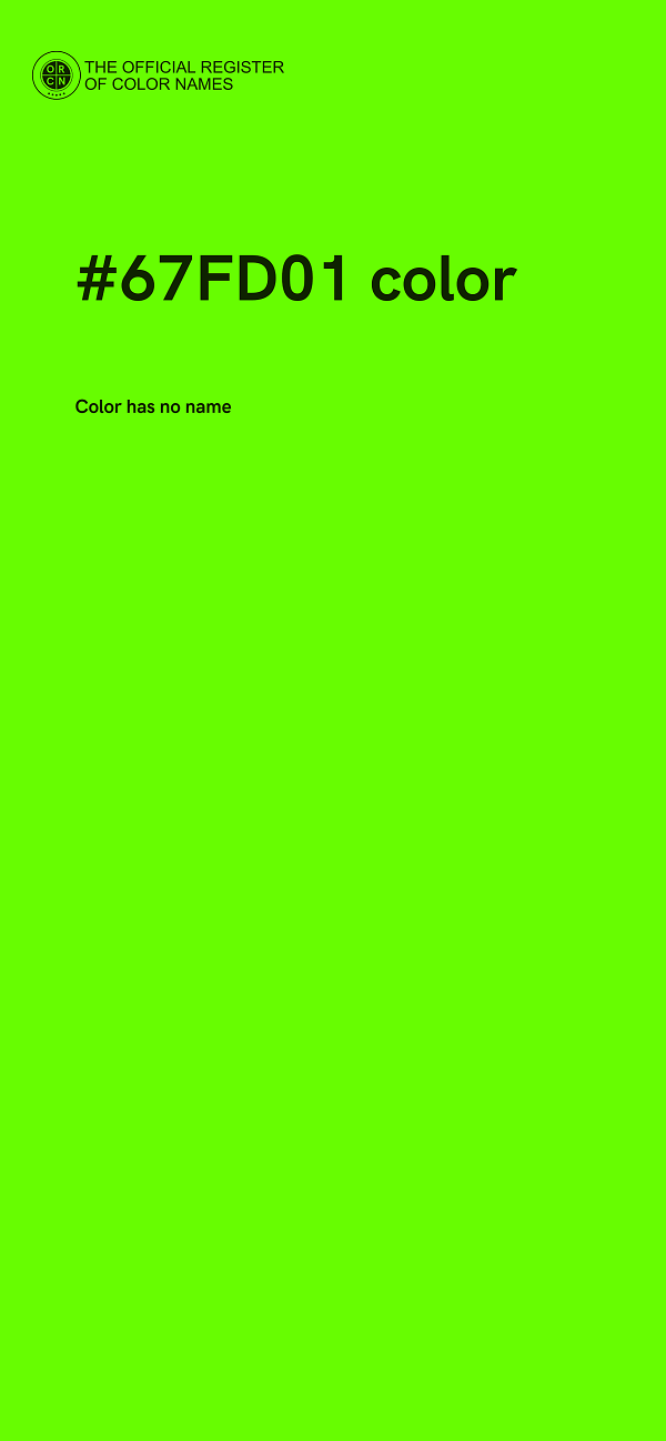#67FD01 color image