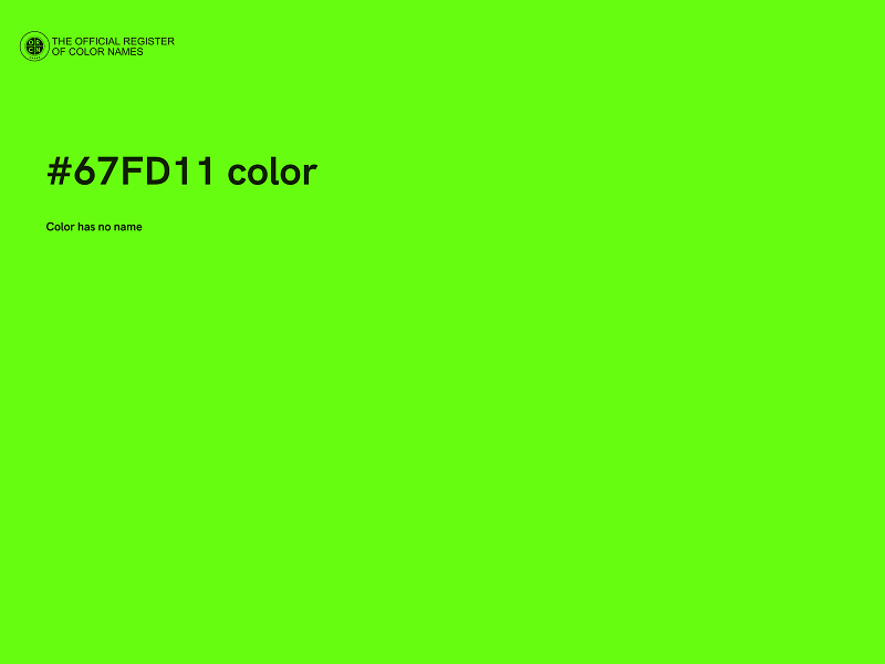 #67FD11 color image