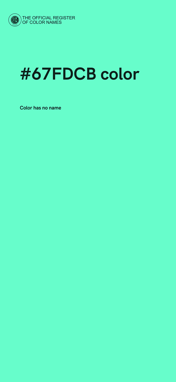 #67FDCB color image