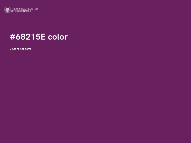 #68215E color image