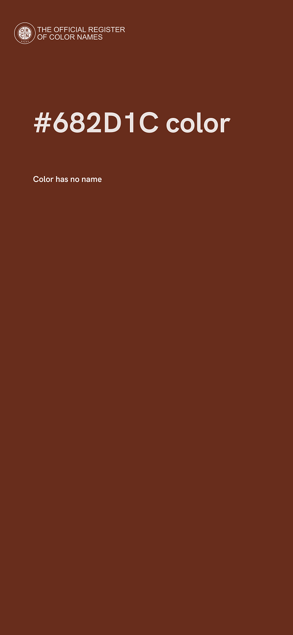 #682D1C color image